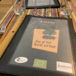 Au P'tit Bon Orme Carte