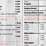 Cafetaria Veenema Carte