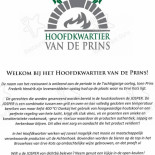 Hoofdkwartier Van De Prins À l'intérieur