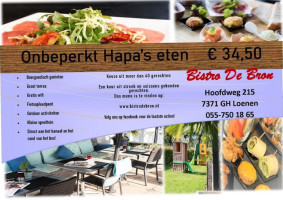 Bistro De Bron Loenen food