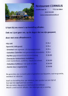 Café Cornelis, À l'intérieur