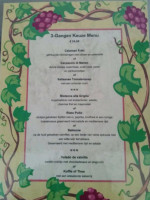 De Basiliek Speisekarte