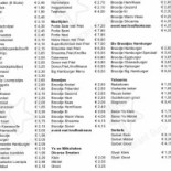 Cafétaria Catering Ophorst Carte