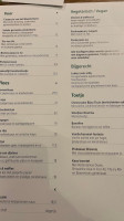 Brasserie Bijna Thuis menu