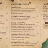 Boscafé De Busjop menu