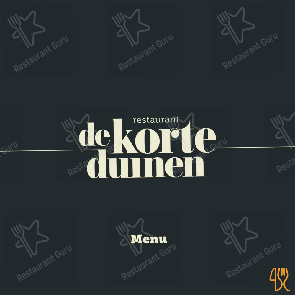 De Korte Duinen Carte