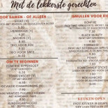 Eethuis De Stoeterij' Soesterberg Carte