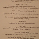 Bistro De Heerlijckheid Carta