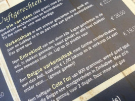 Den Baas En Zijn Madam menu