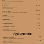 Café De Smidte Workum Carta