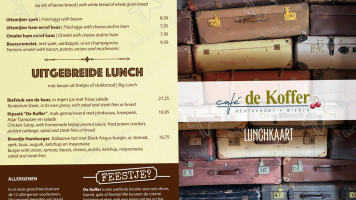 Café De Koffer Carte