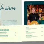 Batavia 1894 B.v. Wormer menu