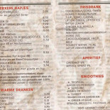 Eethuis De Stoeterij' Soesterberg Carte