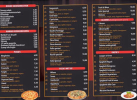 Pizzeria Steakhouse Antonio Ruurlo menu