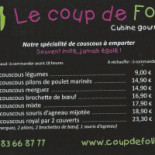 Le Coup De Folie Carte