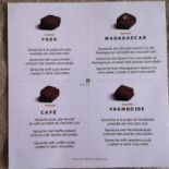 Chocolatier Cuvelier Carta