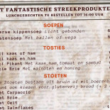 Eethuis De Stoeterij' Soesterberg Carte