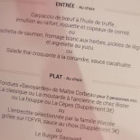 Les Serres D'hiver Carta