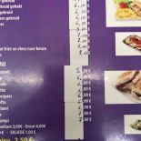 Lilla Snack Speisekarte