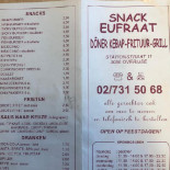 Snack Eufraat Carte
