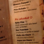 Café Latino Nourriture