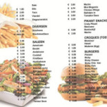 Frituur De Lente Carta