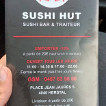 Sushi Hut Carte