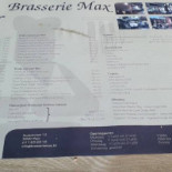 Brasserie Max Carte