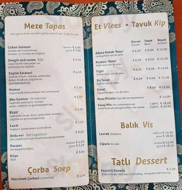 Saray-ocakbasi Enschede Carte