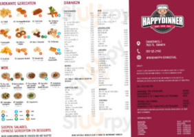 Happy Dinner Carte