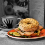 Bagels Beans Nourriture