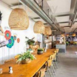 Black White Kafe Extérieur