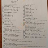 Ohmu Sushi Cardápio