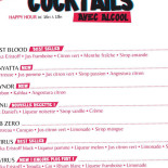 Meltdown Brussels Carte