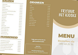 Het Kioske Speisekarte