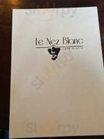 Le Nez Blanc Comida