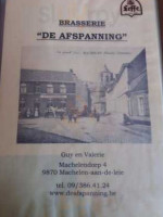 Brasserie De Afspanning À l'intérieur