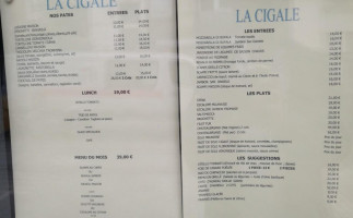 La Cigale Carta
