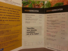 Het Wapen Van Harmelen menu