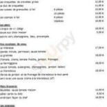 Les Temps Gourmands Pontaury Nourriture