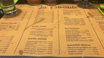 La Cascade Nourriture