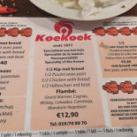 Taverne Koekoek Carte