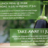 Greenroom Nourriture