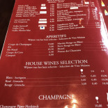 Brussels Grill De Brouckère Carte