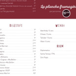 Le Grill Dufour Carte