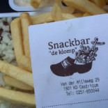 Snackbar De Klomp Nourriture