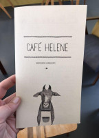CafÉ Helene Carte