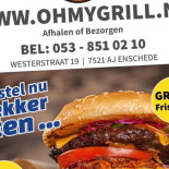 Oh My Grill Pizza food