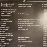 Van Dam's Spare-rib Corner Carte