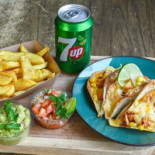 Los Burros Nourriture